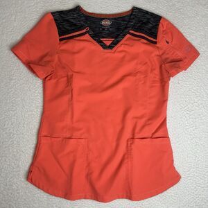 Dickies S Top Short Sleeve Orange Casual Y2K